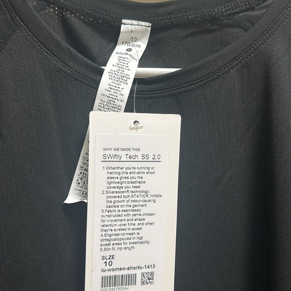 BNWT Lulu lemon swiftly tech t-shirt - Picture 3 of 3
